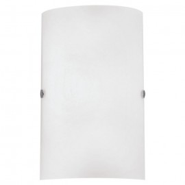 Eglo-Troy 3 Wall Light With White - Satin Glass Shade 